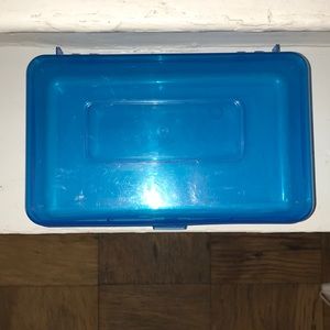 Transparent school container